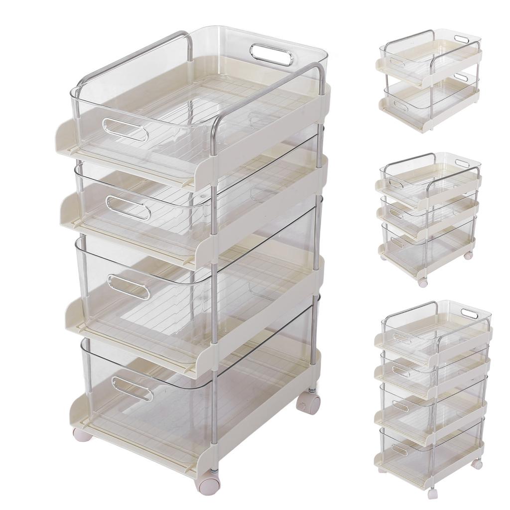 Regał magazynowy Organizer Wielofunkcyjny Stojak do ekspozycji kosmetyków przekąsek do Kuchni Be