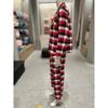 Triumph 100  Cotton London Check Pajama Set Red  Tdmpj812tdwpj812rd 