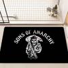 Son Of Anarchy American Crime Tv Floor Mat Kids Room Bedroom Decoration Balcony Anti-Slip Doormat Living Room Welcome Rug