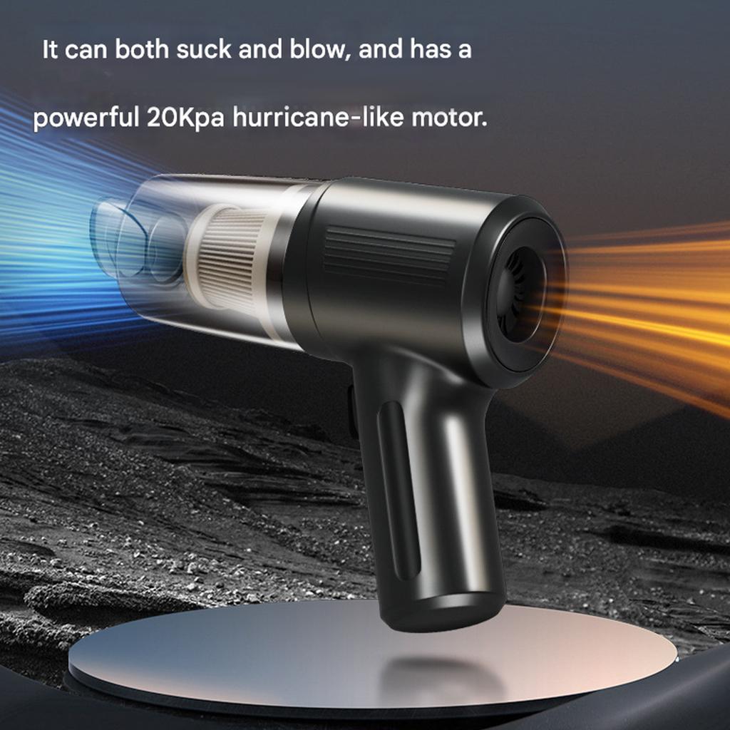 Lightweight Easy Carry Car Vacuum Cleaner with Multiple Attachments High Performances for Efficient Dust & Debris Removal