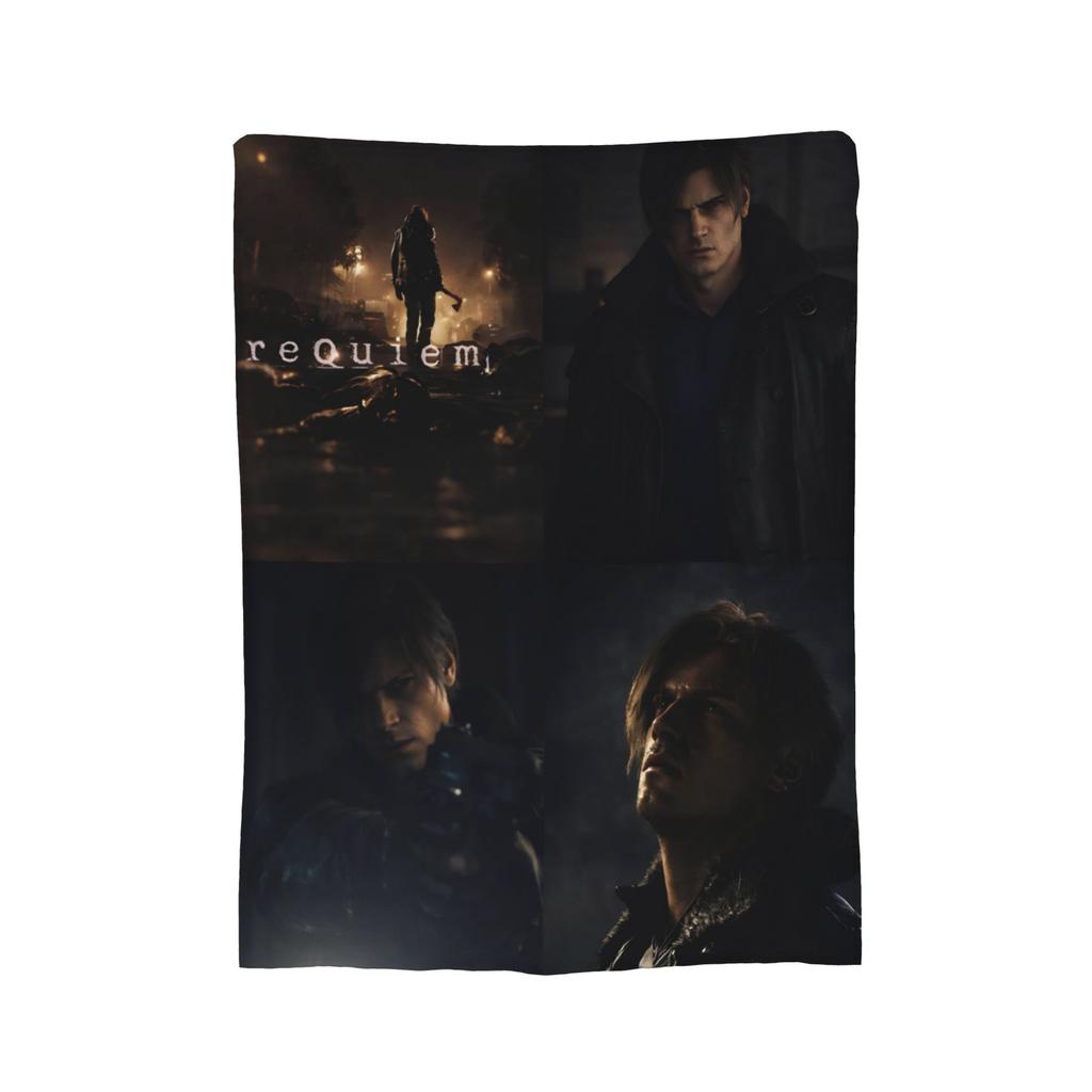 Residents Evils 9 Blanket Warm Cozy Fluffy Games Throw Blankets for Sofa 50x60 Inch Multiple Sizes Bedspreads