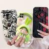 Funda For Samsung A12 Case A125F Silicone Cute Kawaii Luxury Fashion Flowers Cover For Samsung Galaxy A12 Phone Case Shockproof