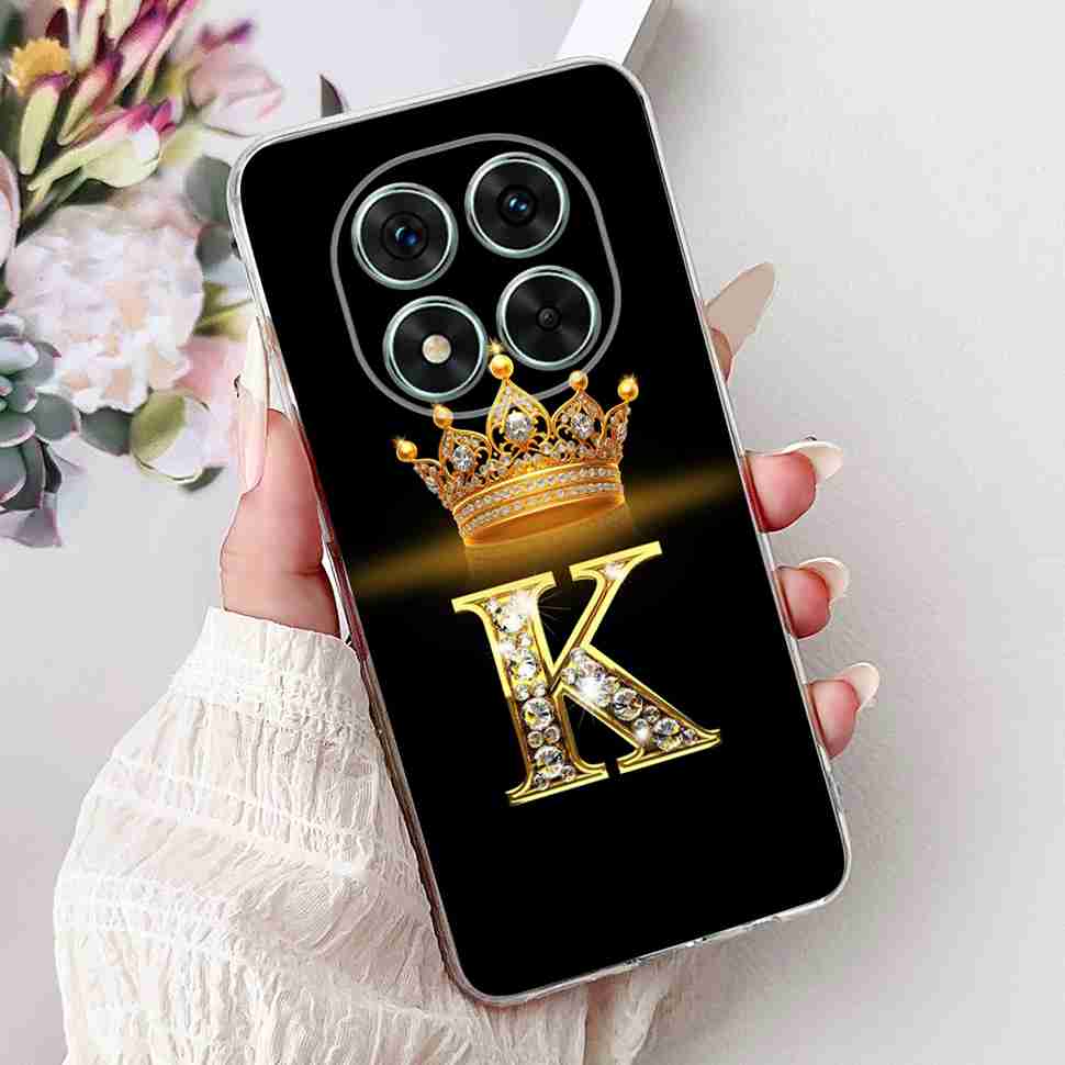 For Redmi Note14 Pro 5G Casing 6.67" Diamond Letter Back Cover Soft Silicone Cases For Xiaomi Redmi Note 14 Pro 5G Coque Fundas