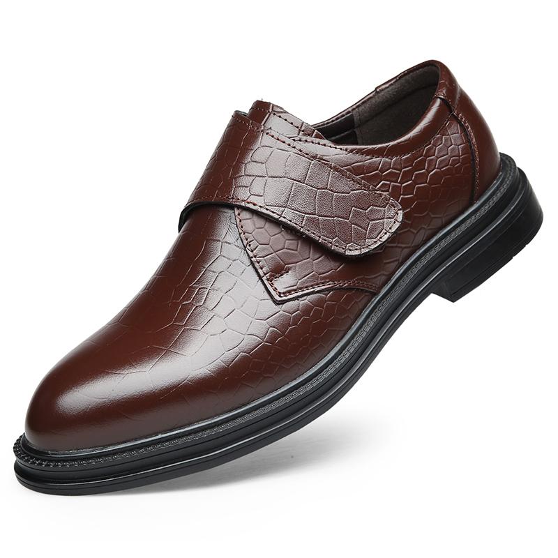 

Модные мужские туфли из кожи для торжеств и повседневного ношения в ретро-классическом стиле для вечеринок и свадеб. Повседневные туфли для офиса, на открытом воздухе, для деловых вечеринок. Черные туфли. Популярно 38 коричневый