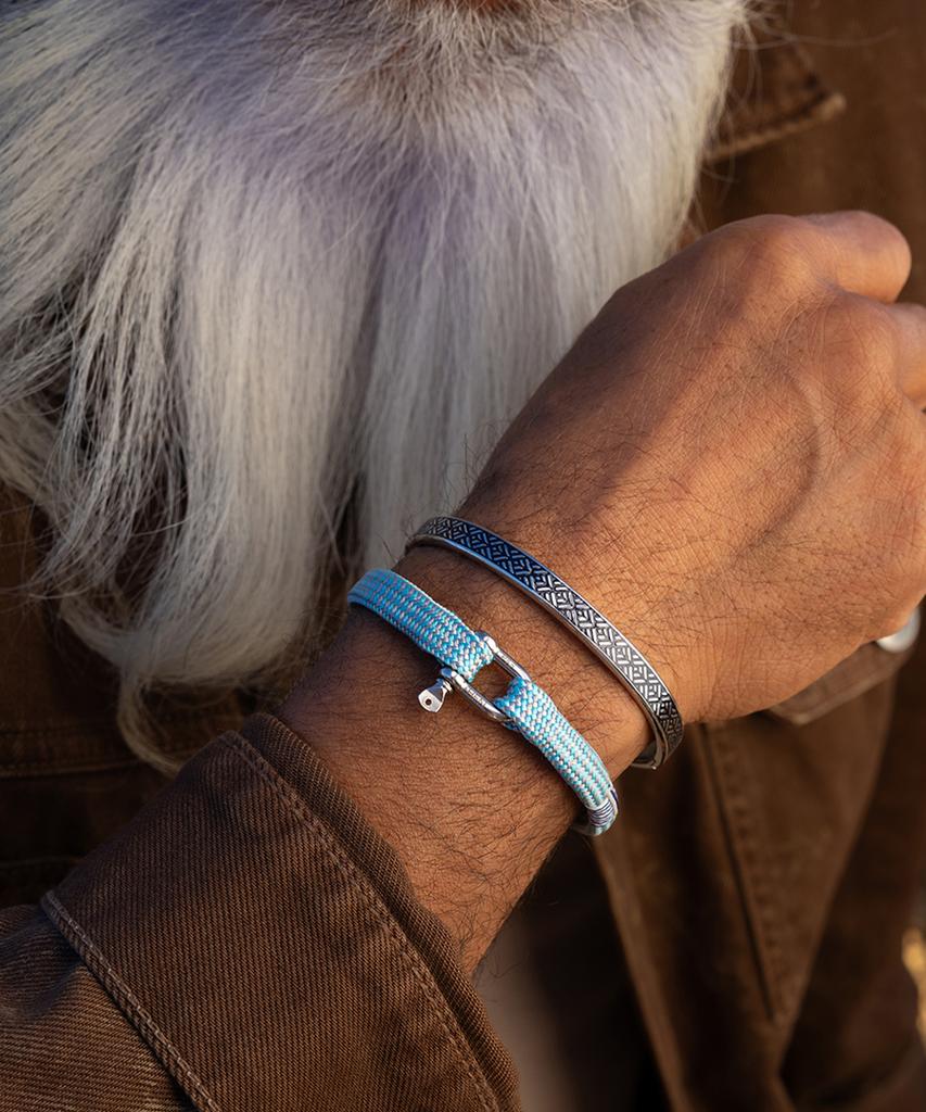 Pig&Hen Navak 9 Bracelet - Striato X Silver