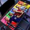 Football Superstars Group Portrait Large Gaming Mouse Pad Non Slip Extended Desk Mat For Keyboard Laptop Gamer Table Decor