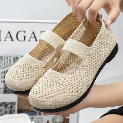 Women's Summer New Flat Bottomed Flat Heel Casual Breathable Women's Hollow Fly Woven Women's Shoes