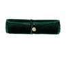 Sac de rangement pour bijoux enroulable Sac de rangement pour bijoux portable Utilisation en voyage en extérieur