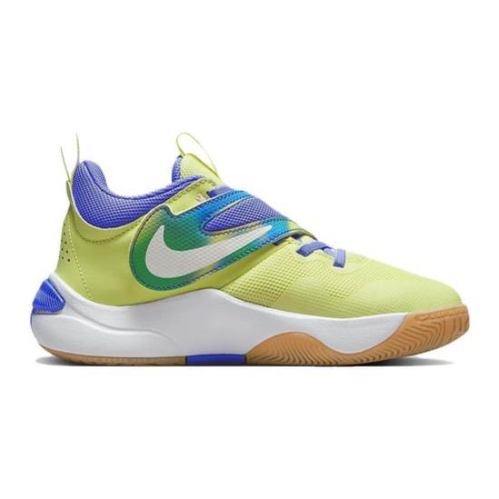 Nike Team Hustle D11 SE Low Luminous Green Ultramarine - FN6676-300