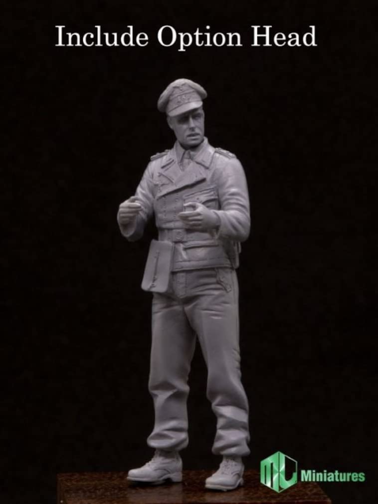 Tri Factory MJ Figure Series World War II German Tank Officer Resin Kit MJ35005 Molded Color 1/35