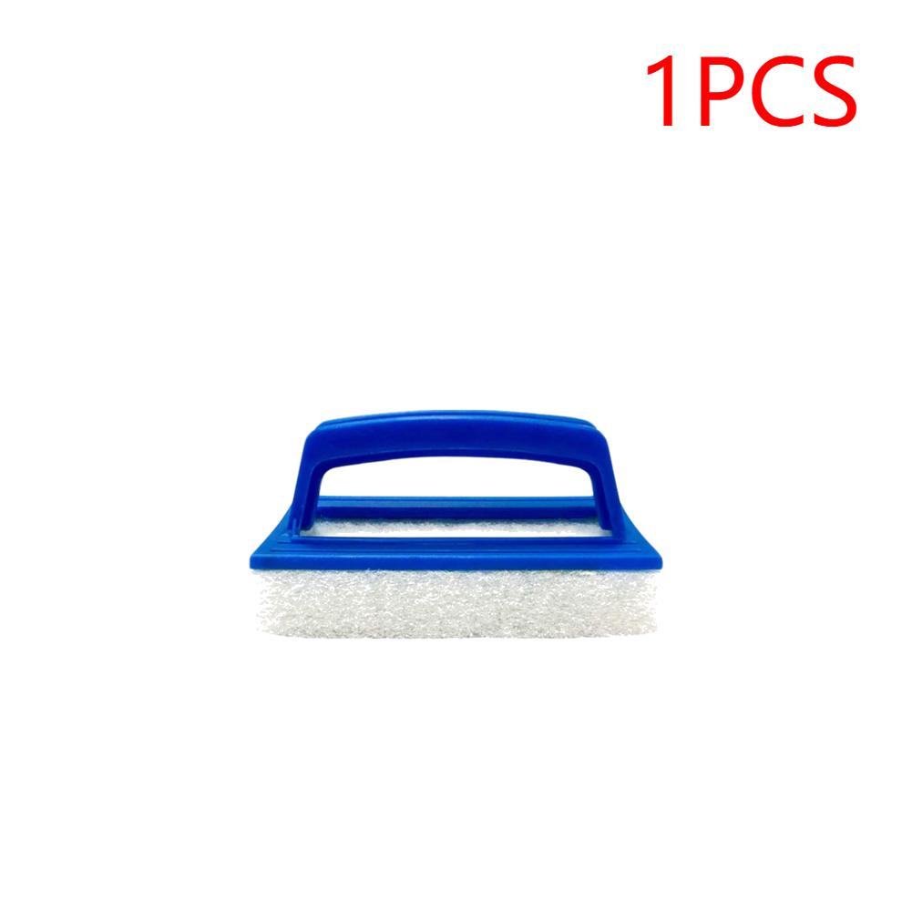 

1-5Pcs Cleaning Sponge Brush with Handle Pool Surface Cleaning Scrubber Swimming Pool Cleaning Tool for Hot Spring Spa Tub