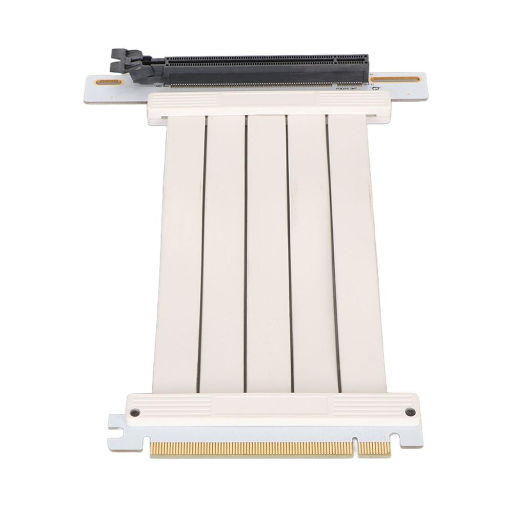 PCIE 4.0 X16 Riser Cable 90 Degree Extension Cable High Speed Vertical Mount Gaming Riser Cable
