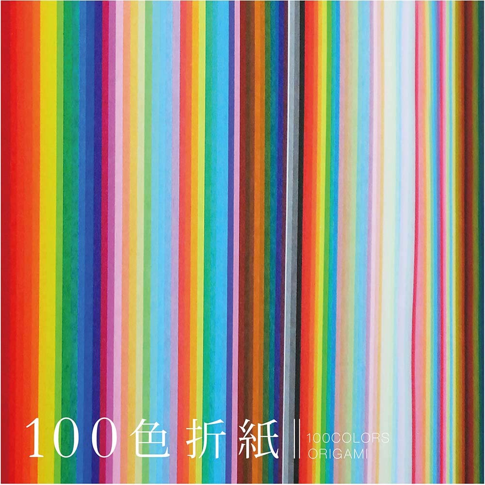 Ehime Paper 100 500 Paper Origami, Colors, 15cm, Sheets, Box, NE-100C-500