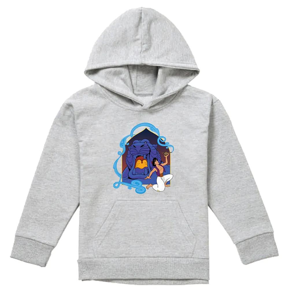 Aladdin Childrens/Kids At The Cave Of Wonders Magic Lamp Pullover Hoodie