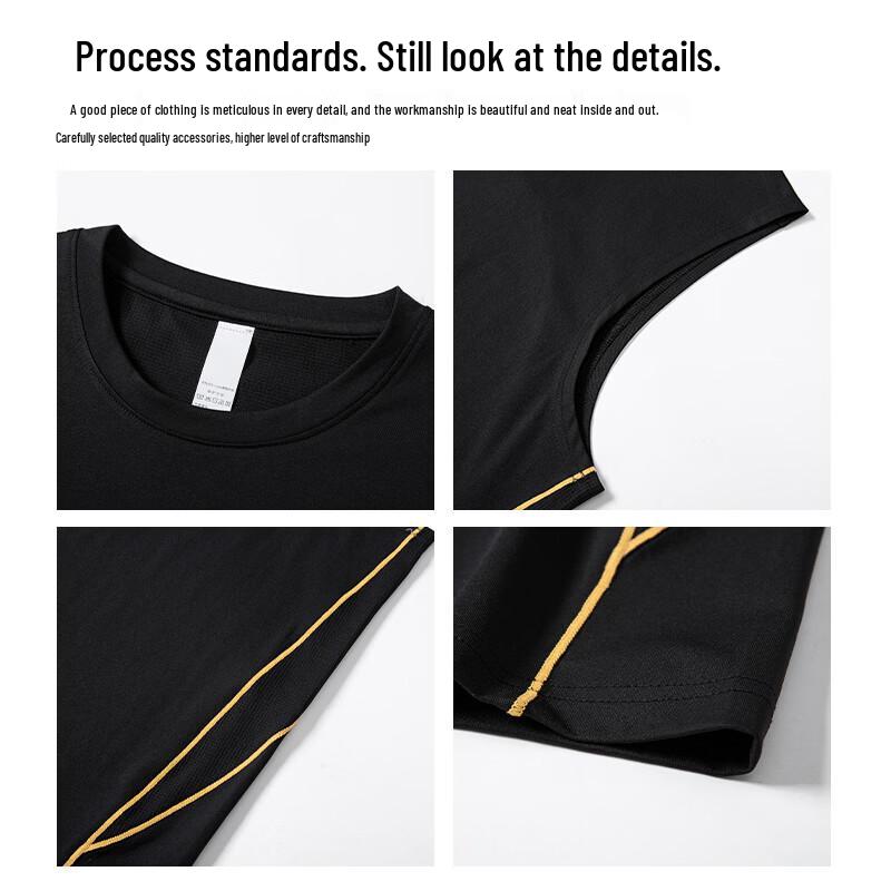 VUUG Men's Sleeveless Athletic Set