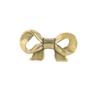 Retro Bow Tie Brass Handle Gold Color Wardrobe Drawer Pulls Creative Cabinet Door Knobs  Cupboard