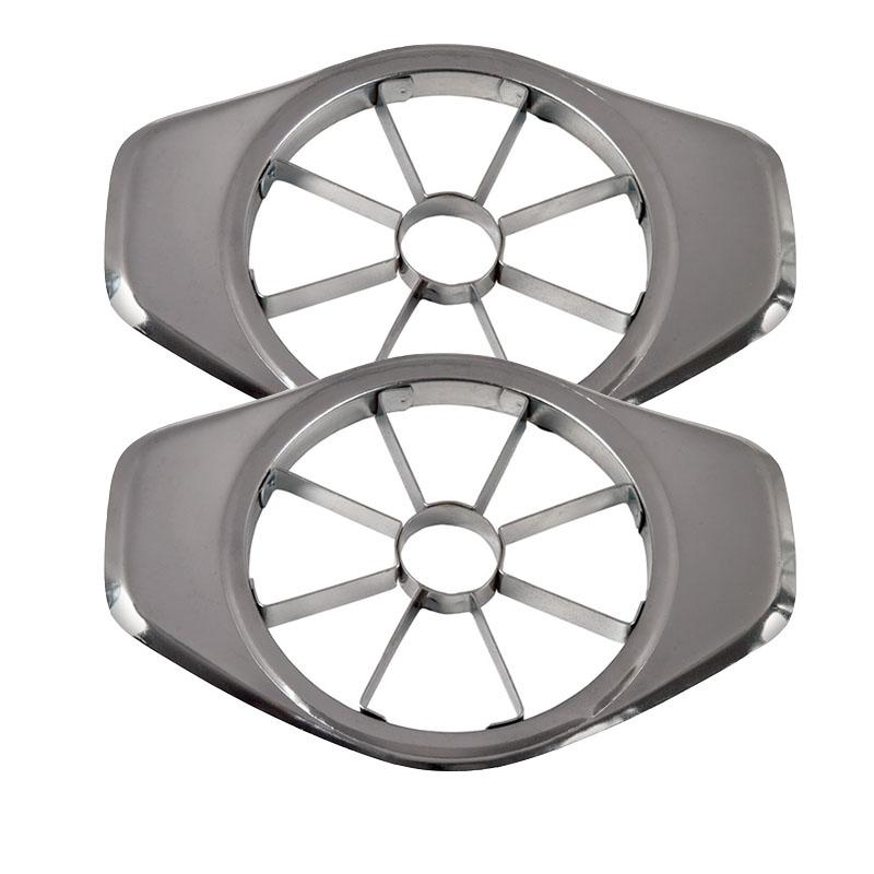 Apple Slicer Stainless Steel Pear Fruit Corer Slicer with 8 Sharp Blades 1/2pcs Fruit Cutter Divider Pitter Kitchen Essential