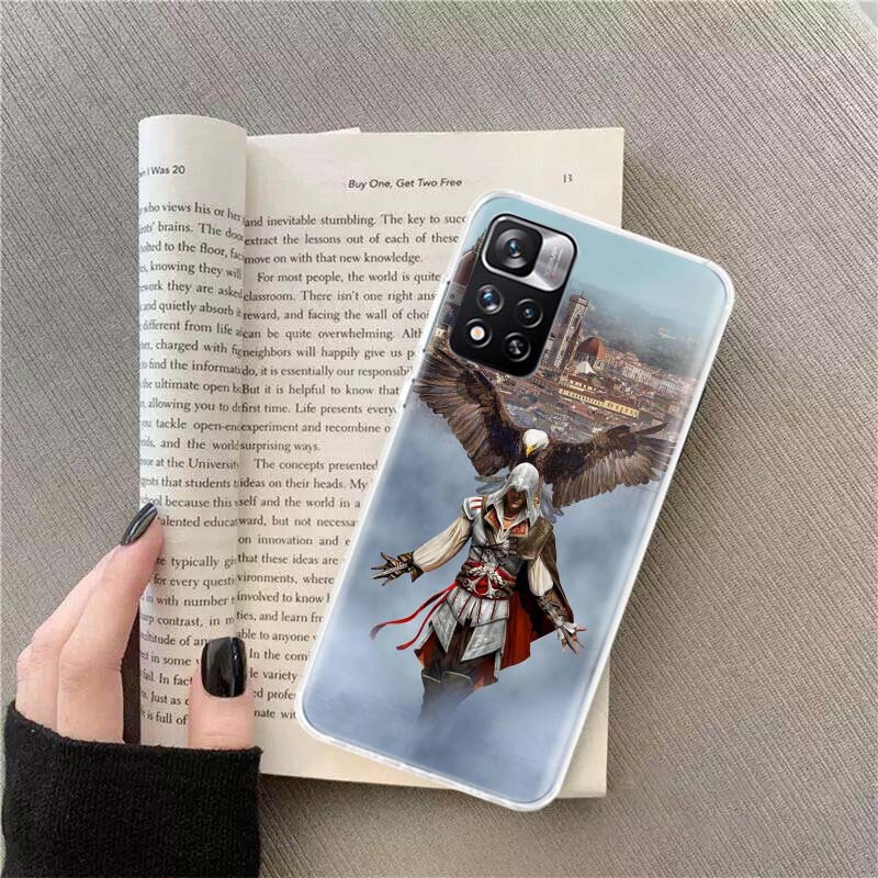 A-Assassins Game Creed Phone Case For Xiaomi Redmi Note 11 12 14 13 Pro Plus 5G 14S 4G 12S 10 10S 11T Pro 11S 11E Coque Fundas T