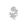 Plant Rose Flower Design Style Metal Cutting Dies DIY Scrapbooking Embossing Stencil Paper Craft Album Template