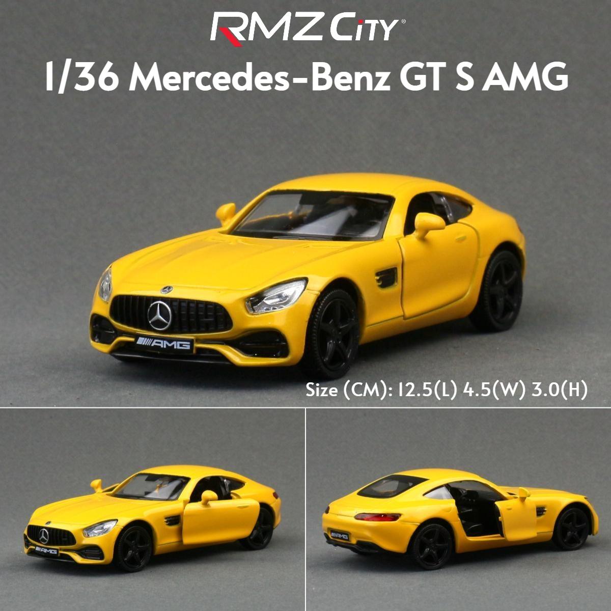 

1/36 Mercedes-Benz SUV Hatchback Van Sedan Super Sport Toy Car Model RMZ CiTY Diecast Metal Miniature Collection Gift For Boys