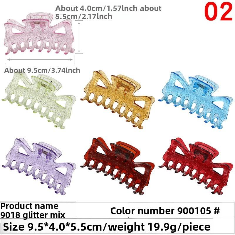 Spring and Summer Ladies' Bath Clips Wig Accessories Grab Clips High Ponytail HairpinsHair Clips