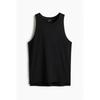 H M Sports Sleeveless Top Regular Fit dryMove Black