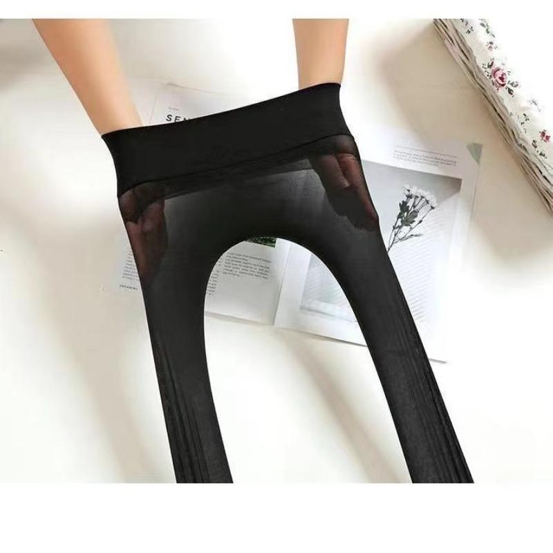 

Женские колготки Бесшовные колготки Ультратонкие нейлоновые колготки Прозрачные чулки до пальцев Женские сексуальные колготки Прозрачные one size чёрный