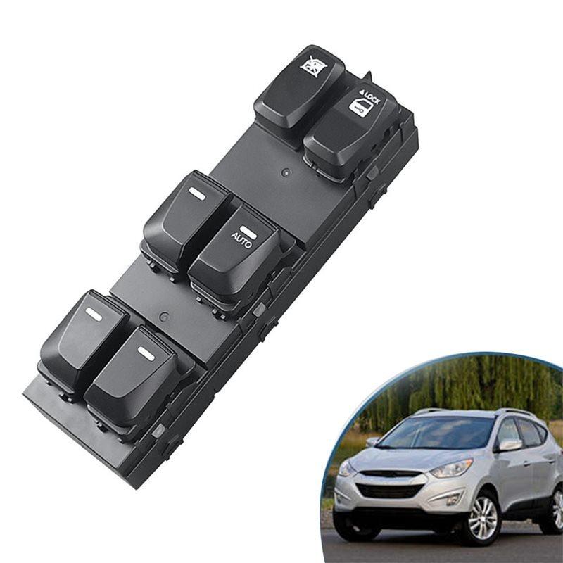 For Tucson IX35 2010- 2015 Electric Power Window Master Switch Button Replacement Car Part 93570-2Y810P 93570-2S0009P