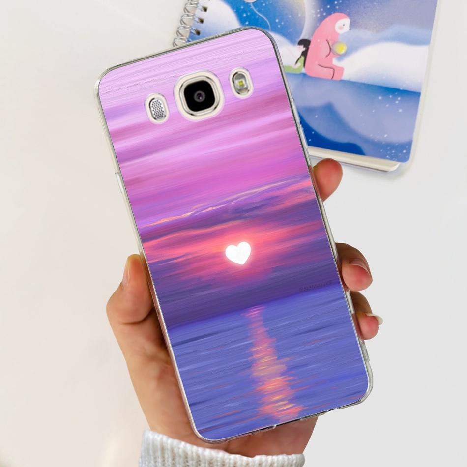 For Samsung Galaxy J5 2016 SM-J510F Phone Case Stylish Painted Soft Silicone TPU Back Cover For Samsung J5 SM-J500H j 5 2015