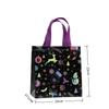 Bolsas StoBag temática navideña bolsas para envolver regalos bolsas para dulces bolsa tote de material no tejido negra colorida para empaquetar caramelos golosinas