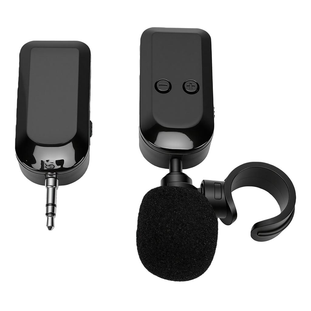 Wireless Harmonica Microphone Anti Interference Noise Reduction Ring Pickup Mic for Stage Performance