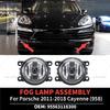 For 2011-2018 Porsche Cayenne (958) 2015-2018 Macan (95B) Car Front Bar Fog Lamp Assembly OEM 95563116300 955-631-163-00