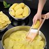 Cortador de Verduras Multifuncional de Madera con Hoja de Acero Rebanador Pelador de Patatas Rallador de Zanahoria Queso Accesorios de Cocina Herramientas