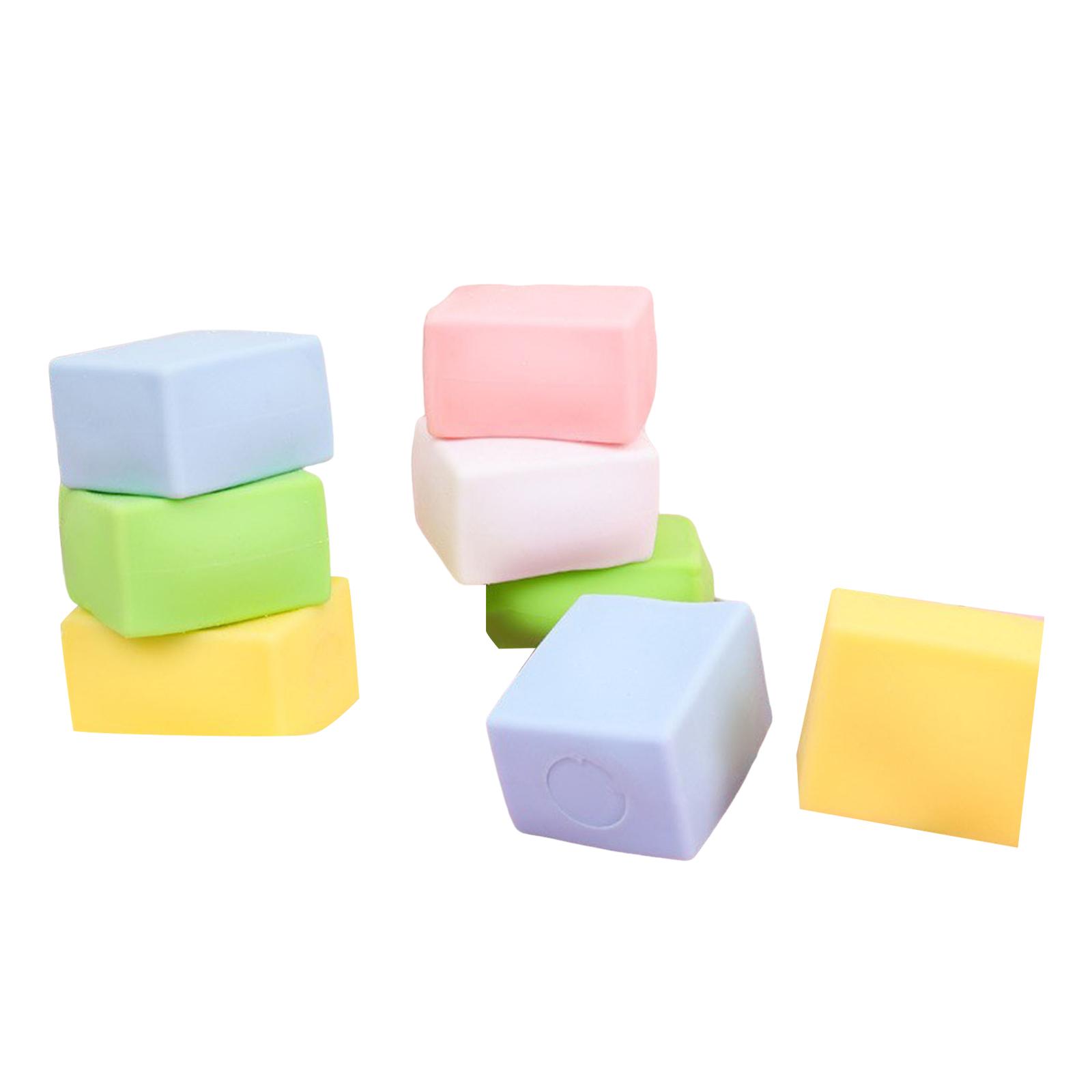 

Игрушки-кубики для снятия стресса Push Bubble с медленным подъемом Сенсорные игрушки для детей и взрослых Квадратная форма Для класса Вечеринки Тяни Растягивай Искатель