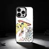 Anime Candy Candy Phone Case For iPhone 17,16,15,14,13,12,11 Plus,Pro Max,XS,Colored Silver Phone Case