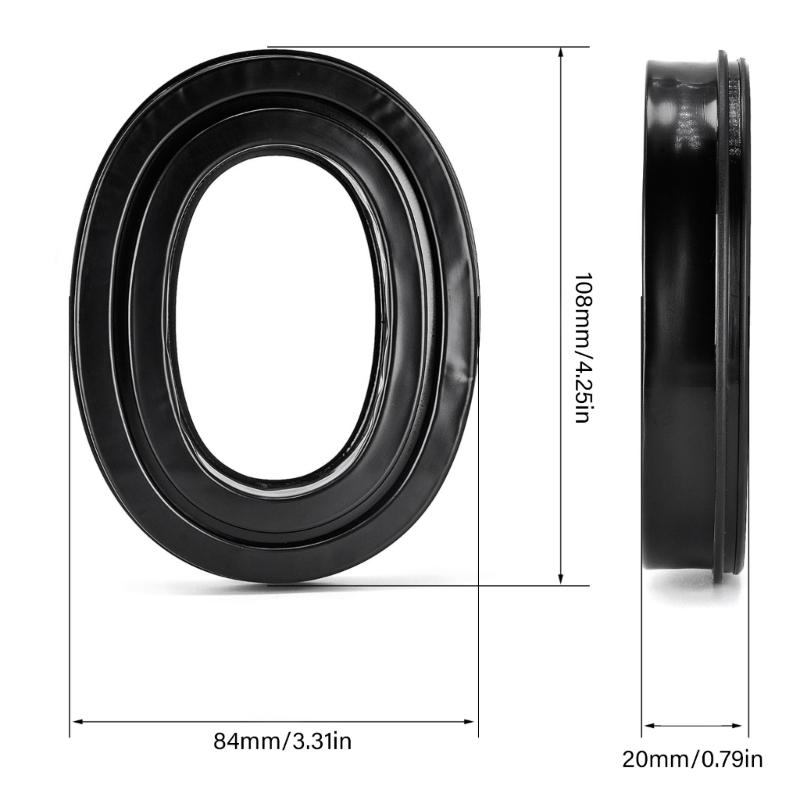 Foam Ear Cushions With Double Layer Sound Reduction For Hearing Safety For Sport/ZOHAN/PROHEAR Headphones Earmuff