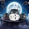 Handheld Pumpkin Lantern with Sound Control – Colorful Halloween Candy Bucket in Various Sizes
