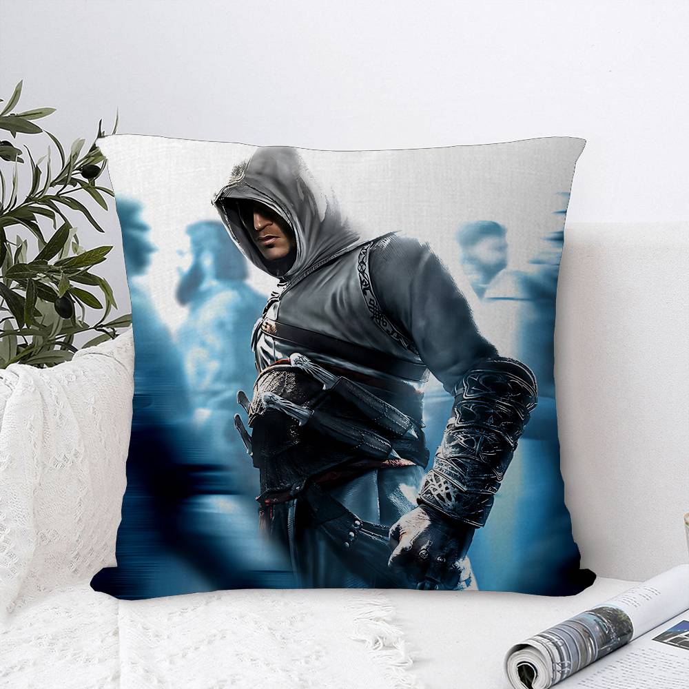 Game A-Assassins C-Creeds Pillow Cover Design cushion Cover decor Holiday Decorati