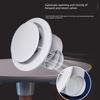 Ceiling Exhaust Fan for Bathroom, Gypsum Board Honeycomb Panel Snap-On Ventilation Fan, Special Ceiling-Mounted Exhaust Fan, Powerful