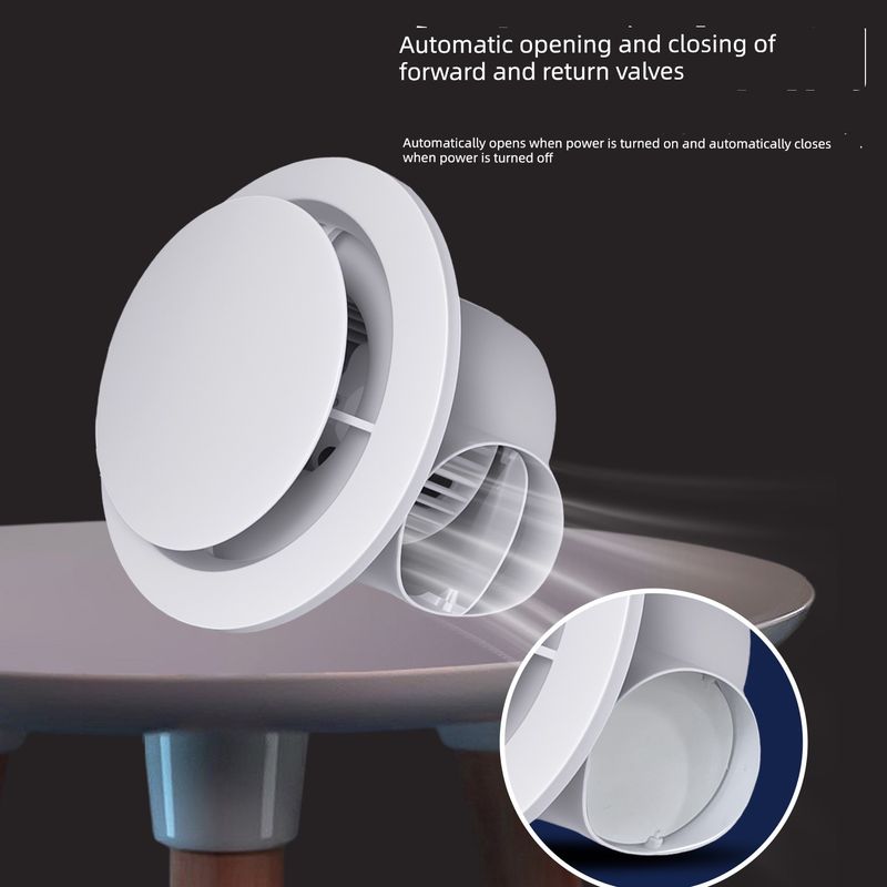 Ceiling Exhaust Fan for Bathroom, Gypsum Board Honeycomb Panel Snap-On Ventilation Fan, Special Ceiling-Mounted Exhaust Fan, Powerful