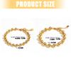 Unique Round Bead Chain Bracelet Sturdy Stainless Steel Jewelry With Smooth Finishes And Versatile Look