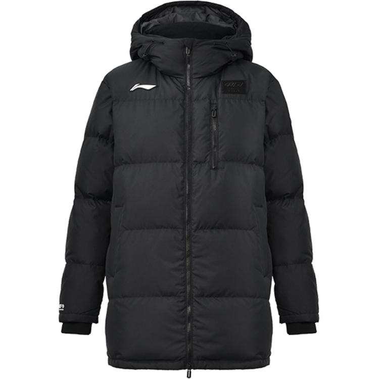 Li Ning Down Jacket Unisex Black AYMU721-1 M
