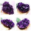 Amethyst Natural Carefully High Approximately Ideal for Ornamental Power Feng and Interior Decor Cluster, Stone, Selected, Quality, 600-800g,