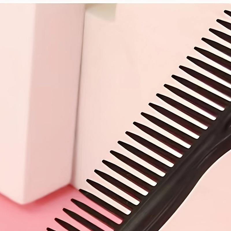 Wholesale Professional Hair Cutting and Styling Combs for Hairdressers, Featuring Plastic Construction with Varying Tooth Density