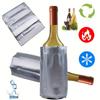 Refrigerant Gel Insulated Wine Sleeve 33cm X 18cm Bottle Cooler Bag Rapid Ice Less Chiller  Outdoor