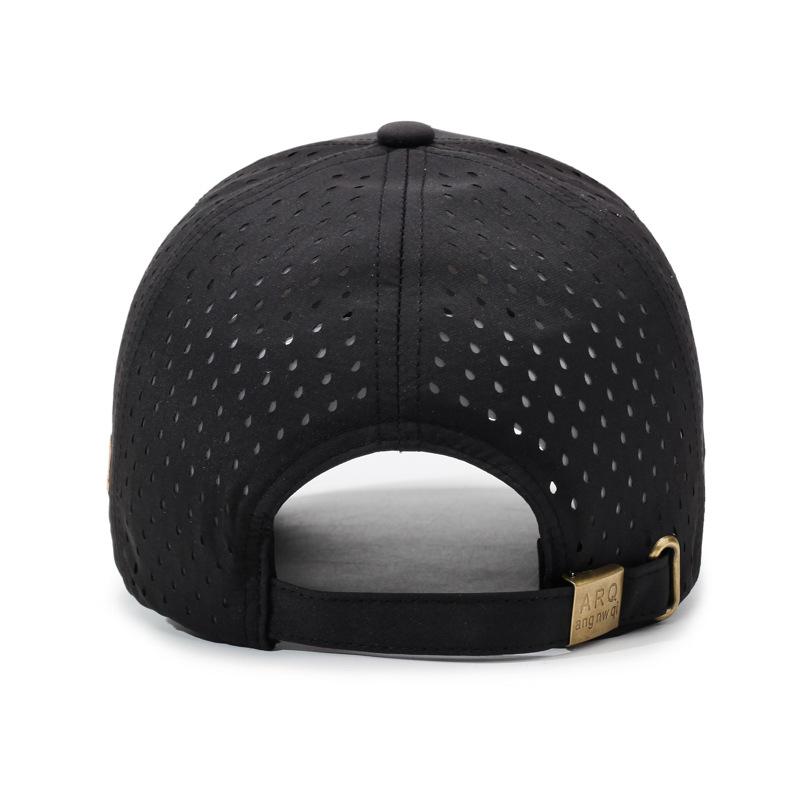 Men'S Breathable Baseball Cap Summer New Style Embroidered Letter Outdoor Casual Sun Protection Hat Duckbill Cap Polyester