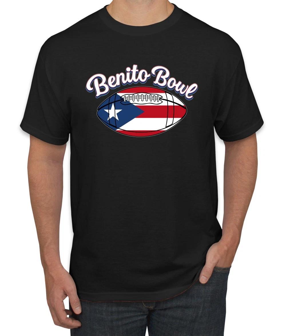 Benito Bowl Puerto Rican FootballMen s T- Shirt 3XL