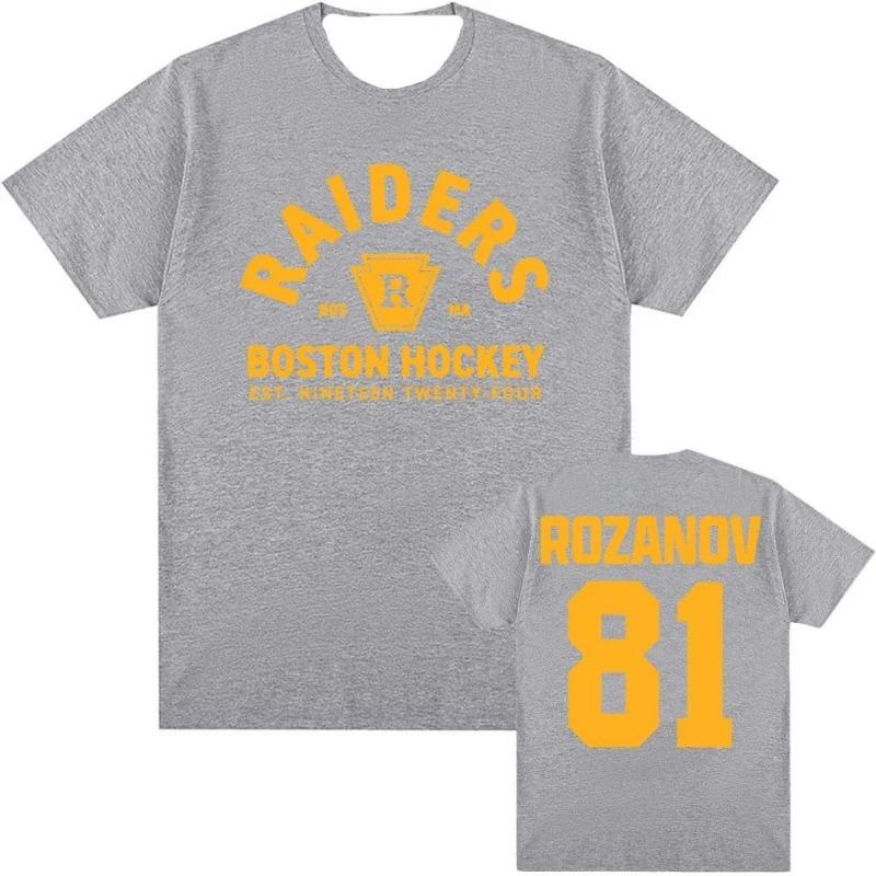 Heated Rivalry Eishockey Trikot Kurzarm Merch T-Shirt Damen Herren Mode T-Shirt Unisex Oberteile T-Shirts Schnelltrocknende Kleidung