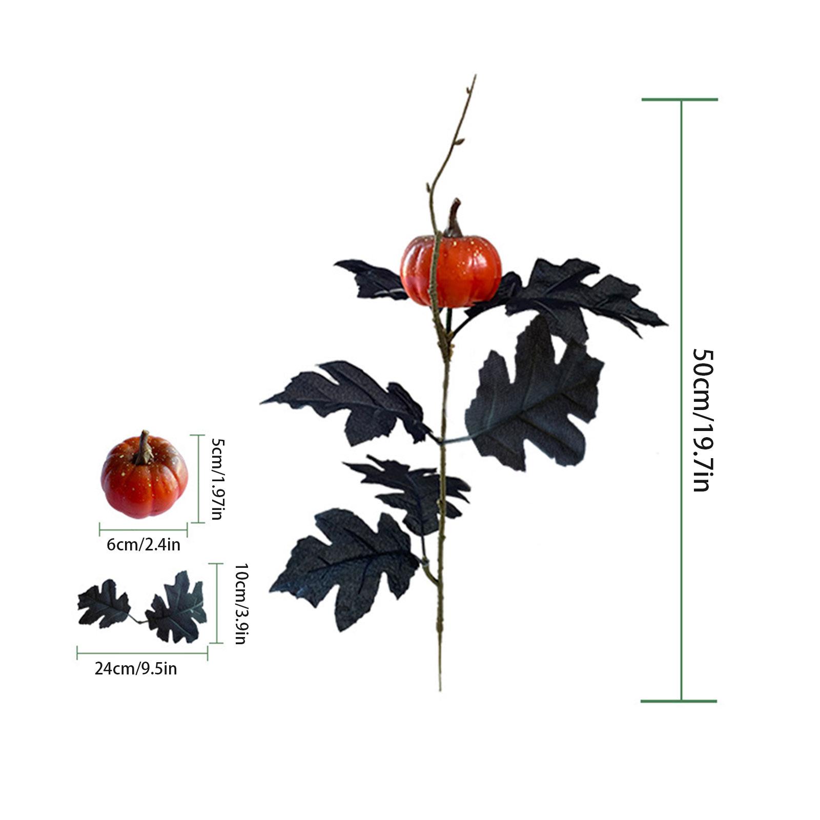 

Черная серия тыква подсолнух имитация украшения на Хэллоуин