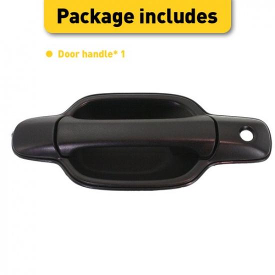 Exterior Door Handle For 2004-2012 Chevrolet Colorado Canyon GMC Front LH Black